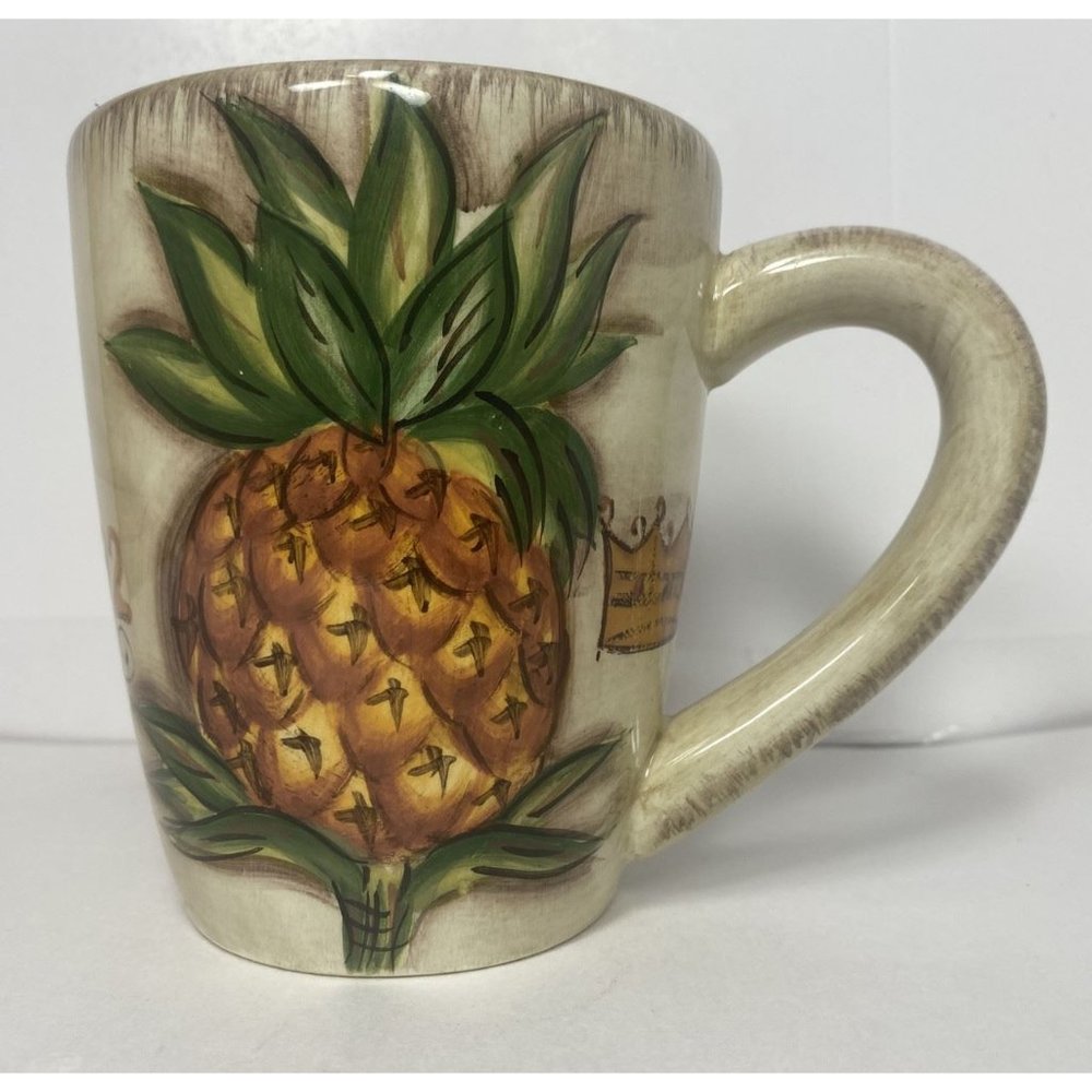 Tropical Pineapple Crowns 1792 Mug Tabletops Unlimited